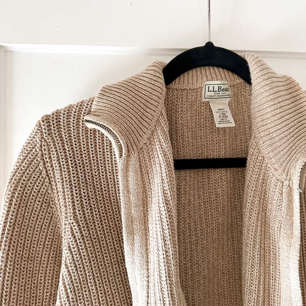 L.L bean cardigan